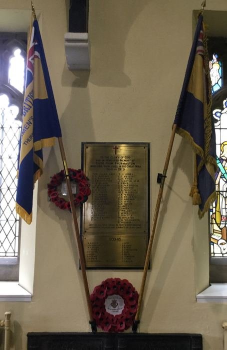 Laid-up Standard of The Royal British Legion and Women's Section